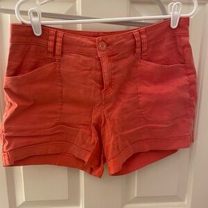 Level 99 orange shorts